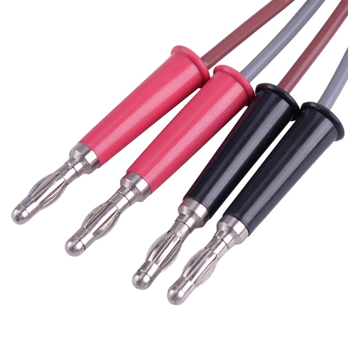 beler 4Wires - Cavo di Prova con Morsetto LCR Kelvin
