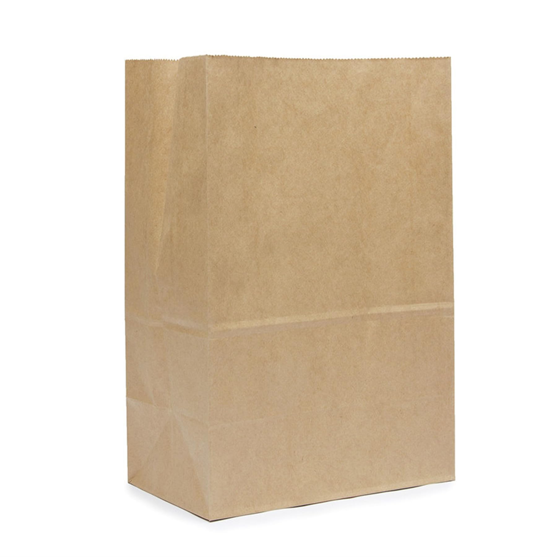 PABCK Flat Bottom Brown Kraft Paper Wax Bags for Home Kitchen Food Storage Containers Sets Take Out Lunch Dinner Bread Sandwich Snack Packaging Bag