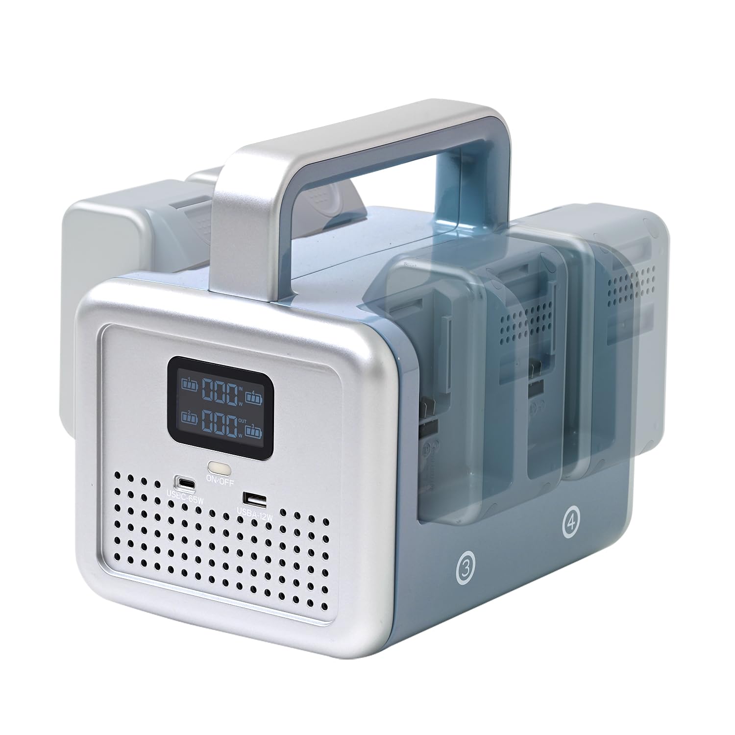 ポータブルバッテリー Amazon.co.jp: 山善 ELEIN バッテリーステーション 300W出力 4台同時