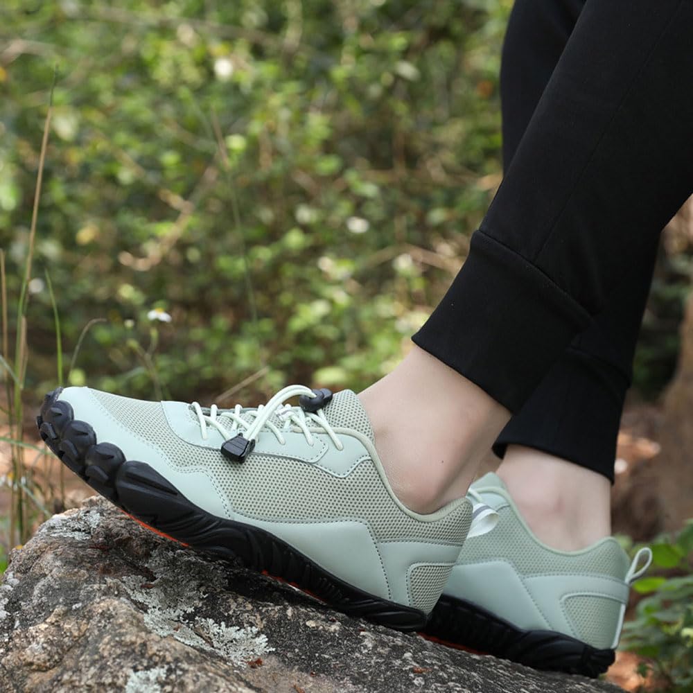 Męskie damskie niskie buty do chodzenia, oddychające, lekkie, antypoślizgowe buty sportowe, Outdoor unisex Piesze wycieczki, trekking i wspinaczka Obuwie z pięcioma palcami, 36-46 EU