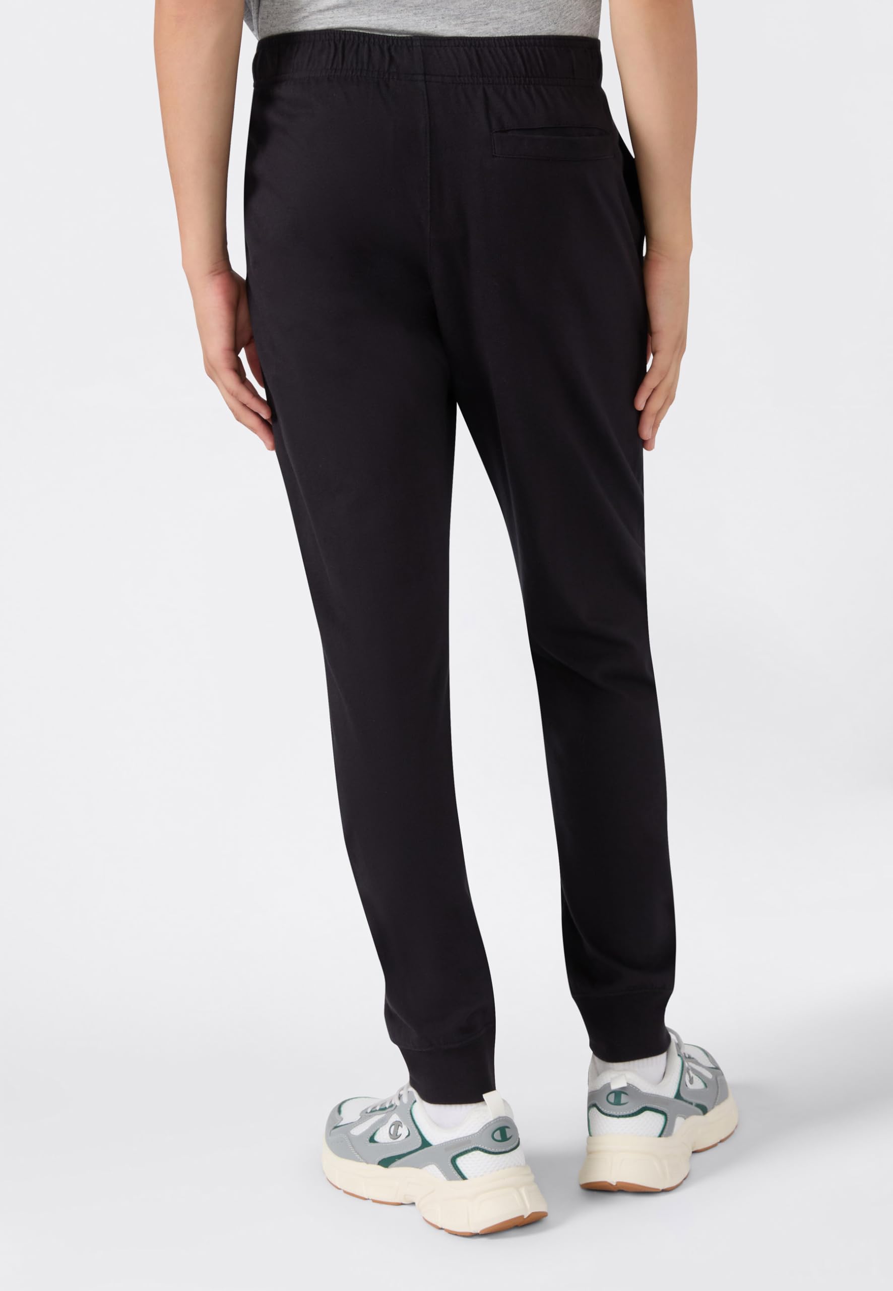 Champion Rib Cuff Pants PRO Jersey Uomo Nero