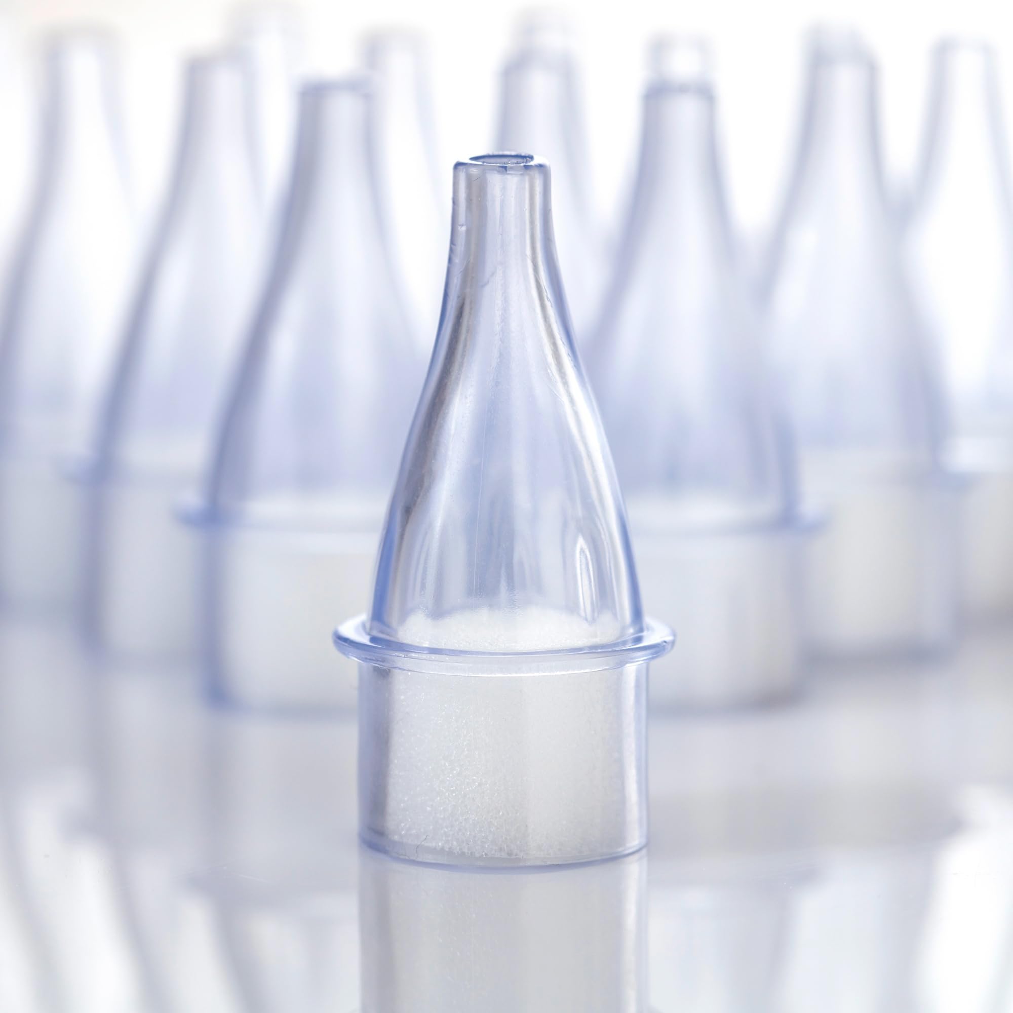 Optinell 60 Ricambi Morbidi per Aspiratore Nasale Neonato e Bambini – Beccucci Usa e Getta con Filtro Igienico per Aspiramuco – Extra Soft Tips, Igiene Nasale e Lavaggi Nasali (60 Pezzi, 60, unità)