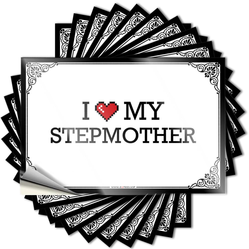 Funky, Bumper Hard I Love My Stepmother | Mold Fall Decor(8X12CM)