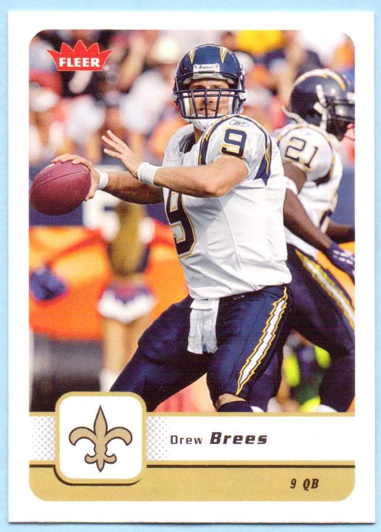 Drew Brees 2006 Fleer #81 - New Orleans Saints