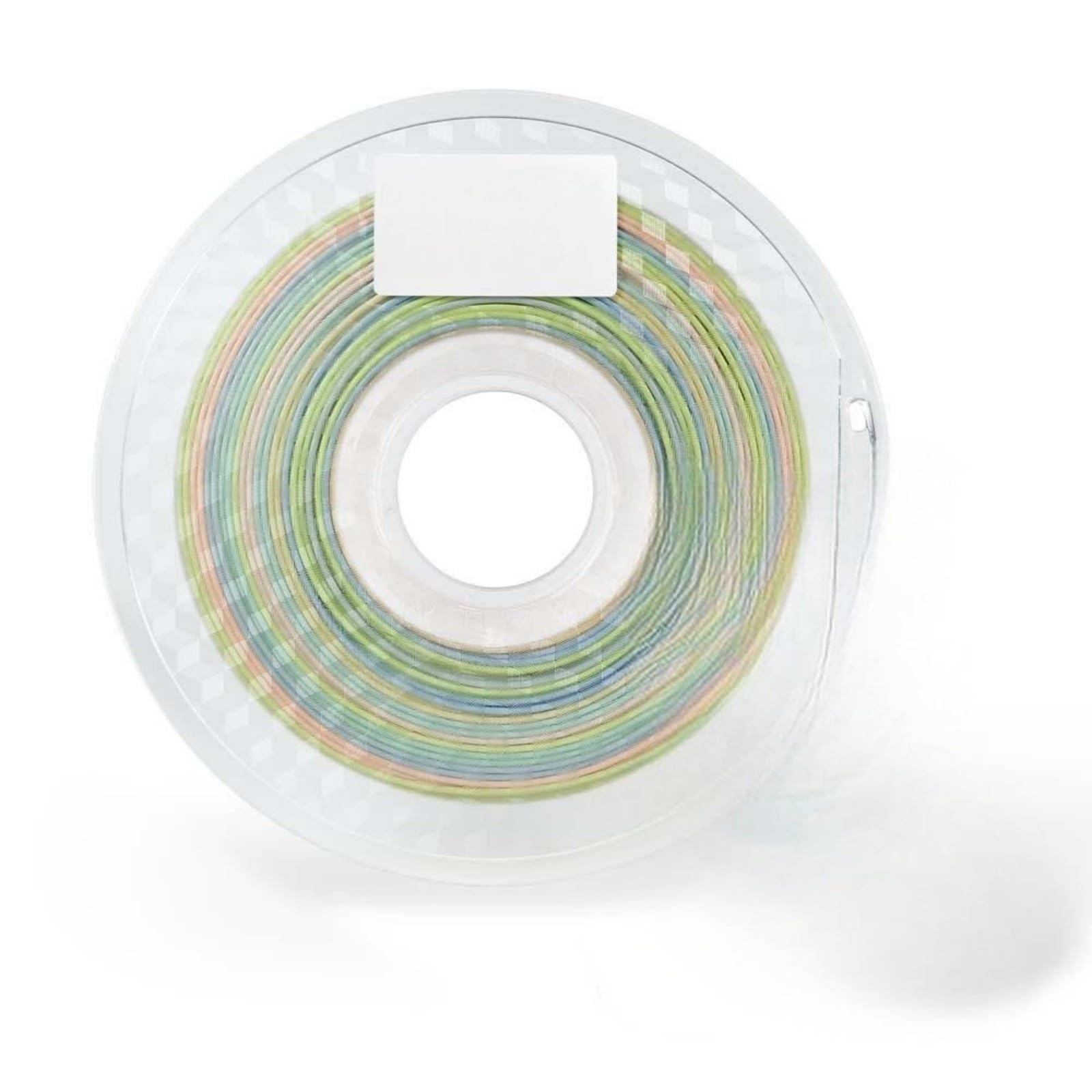 1kg Matte Rainbow Gradient PLA 3D Printing Filament 1.75mm(Rainbow Green+Blue+Pink)