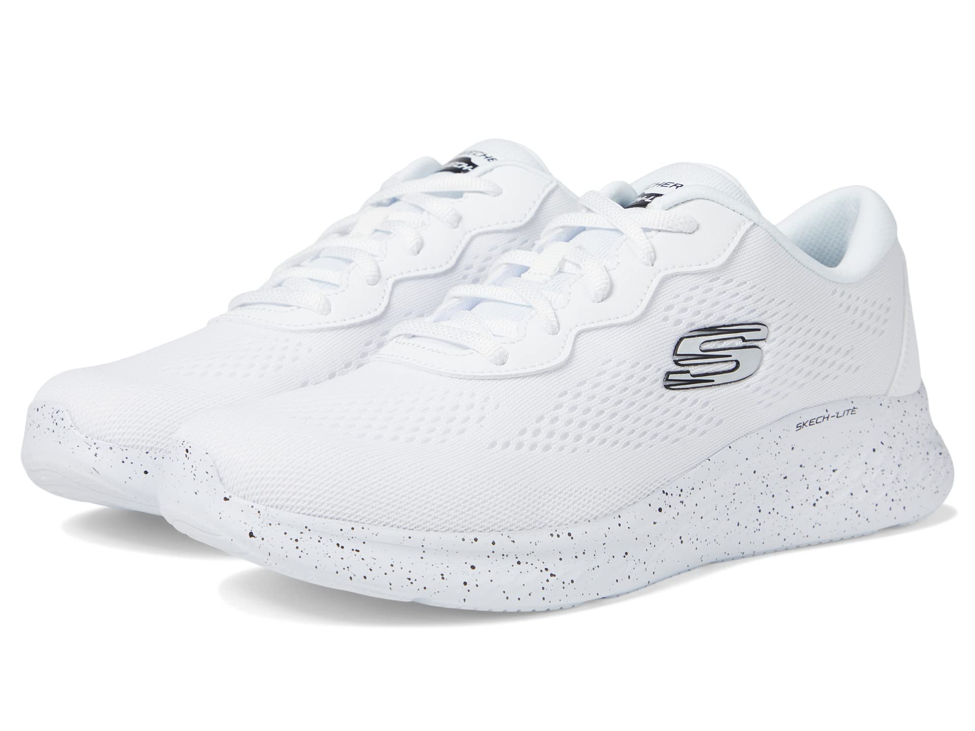 sneakers donna skech lite pro dolce debutto bianconero