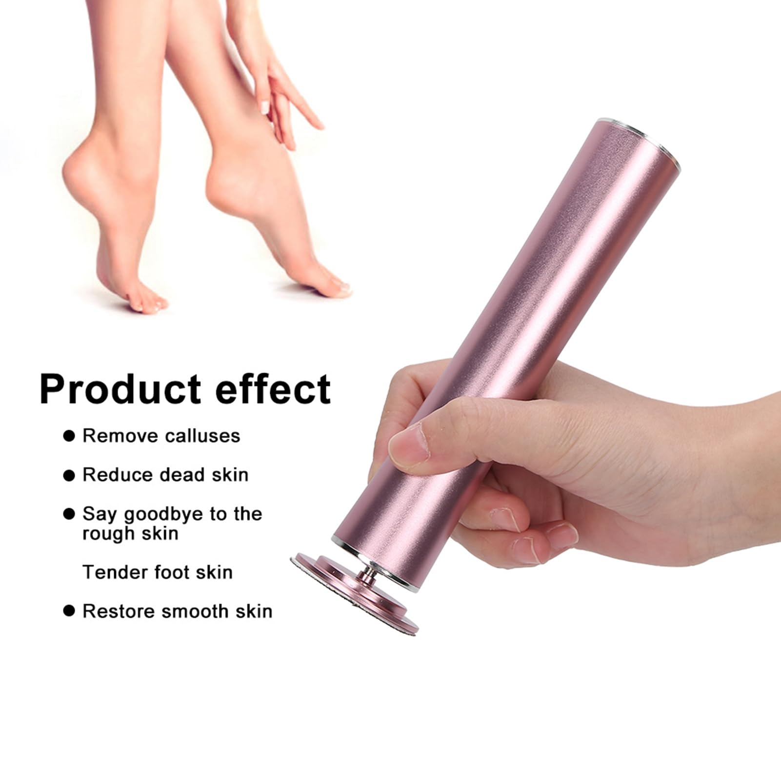 Yosoo Electric Foot Callus Remover with 60 Replacement Sanding Discs