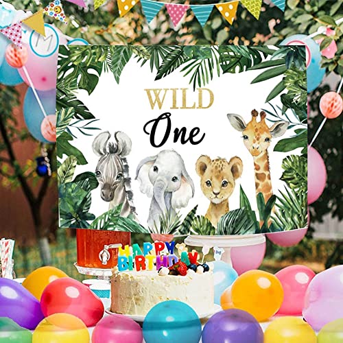 JTgugu Sfondo Giungla Safari Wild One Sfondo