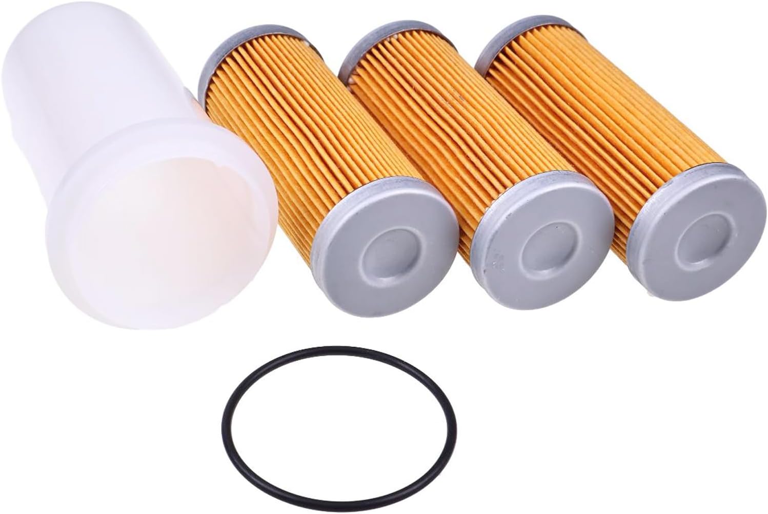 Fuel Filter with Bowl & O-ring Set M801101 Compatible with JD 655 755 770 850 855 950 1050 4210 4310 4400