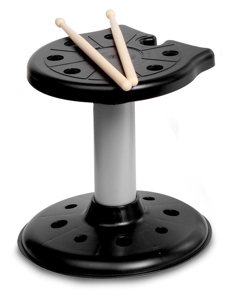 Bontempi JD 5210.2 - Batteria Metallizzata, Grancassa, 2 Tamburi, Piatto Metallico, 2 Bacchette. Sgabello Regolabile in Altezza