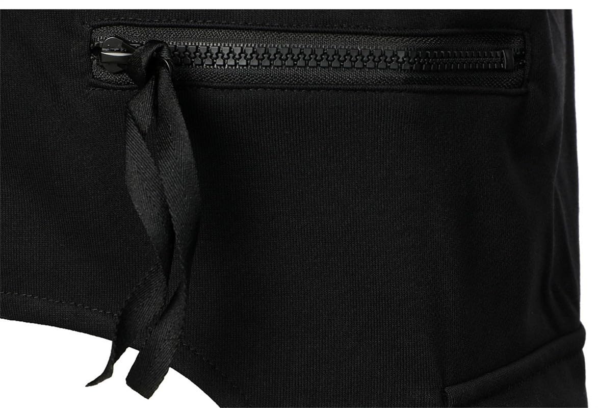 Felpe con Cappuccio Streetwear Hip-Hop da Uomo Felpa con Cappuccio Lunga da Uomo Hipster, M-XXL
