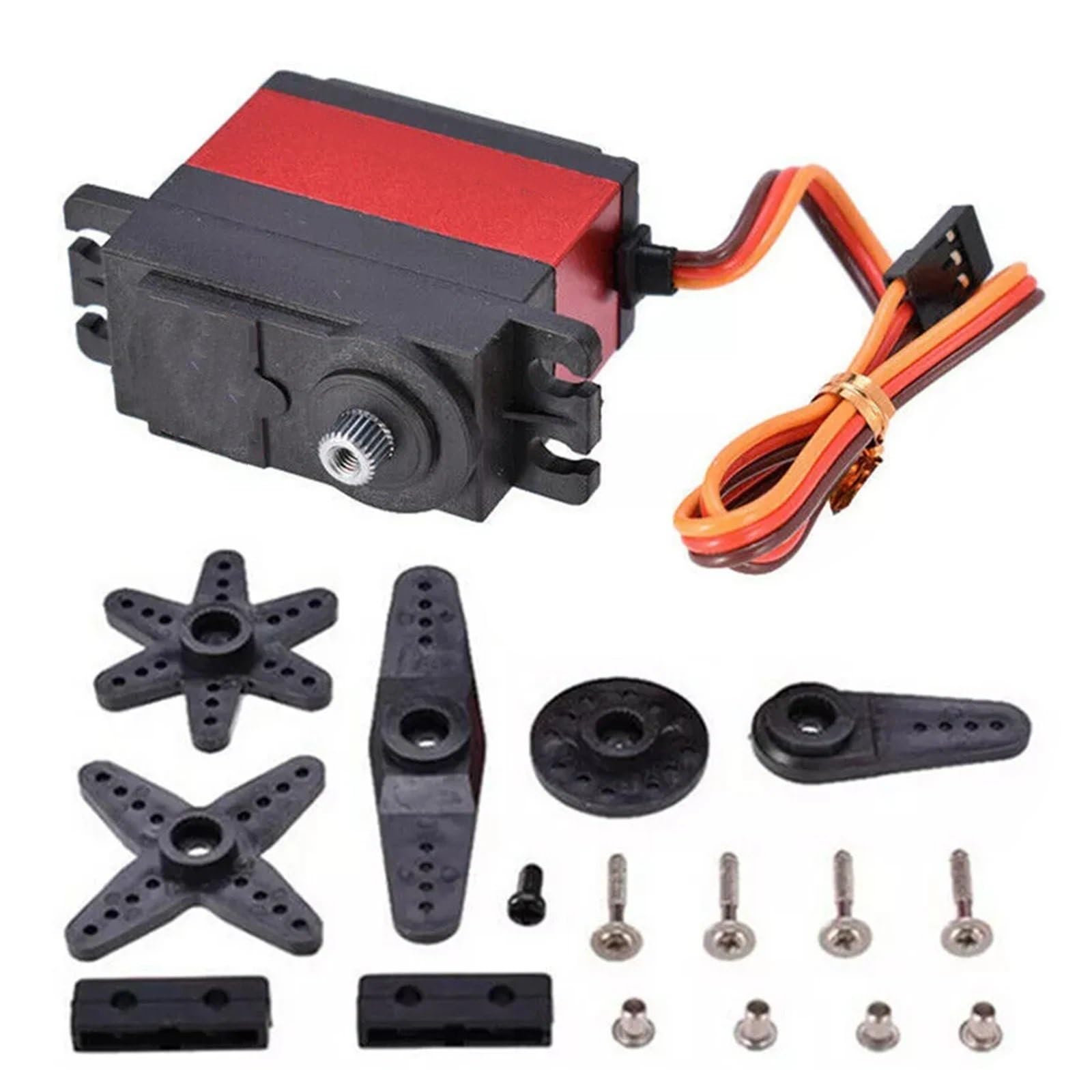 RC Jouets Modifications JX PDI-6208MG Roulement À Billes Métal Servo Numérique Haute Vitesse Modèle Standard Accessoire Remplacement Pièces Mise Niveau Modifiées