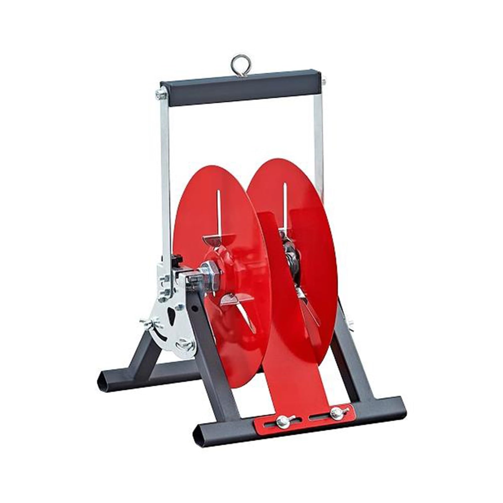 WDSOPK Heavy Duty Multi-Spool Wire and Cable Dispenser Rack with Rods and Trays for Easy Access and Organization at Construction Sites and Retail Stores (24x38x28cm)