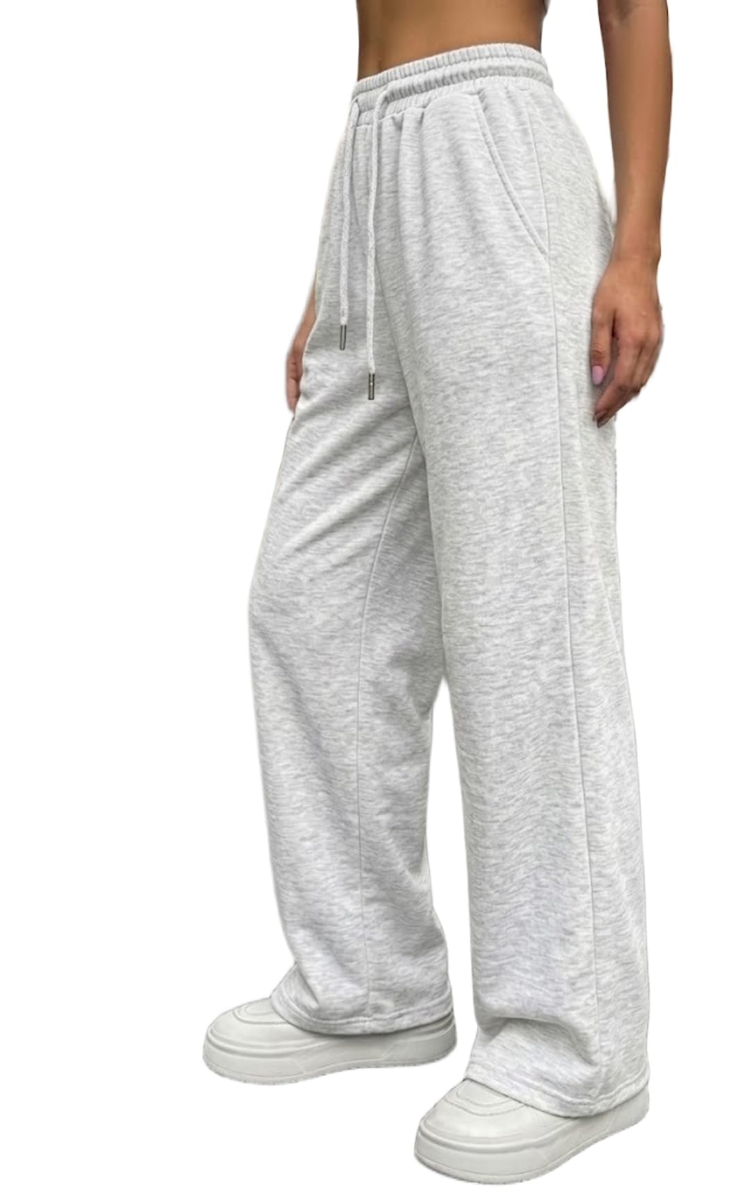 dockstreet Track Pant for Women || Baggy Fit || Track Pants || Full Elastic Jogger Track Pant ||-picture-18