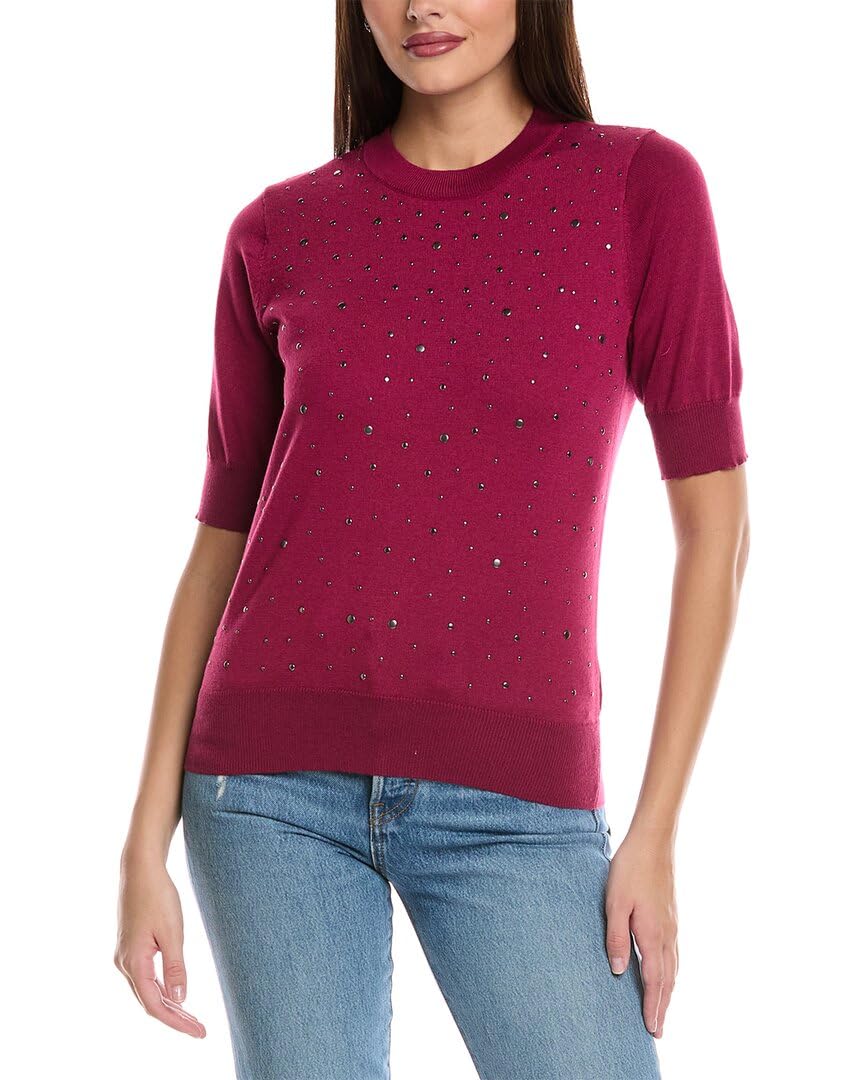 Nanette Nanette Lepore Womens Sweater L Purple