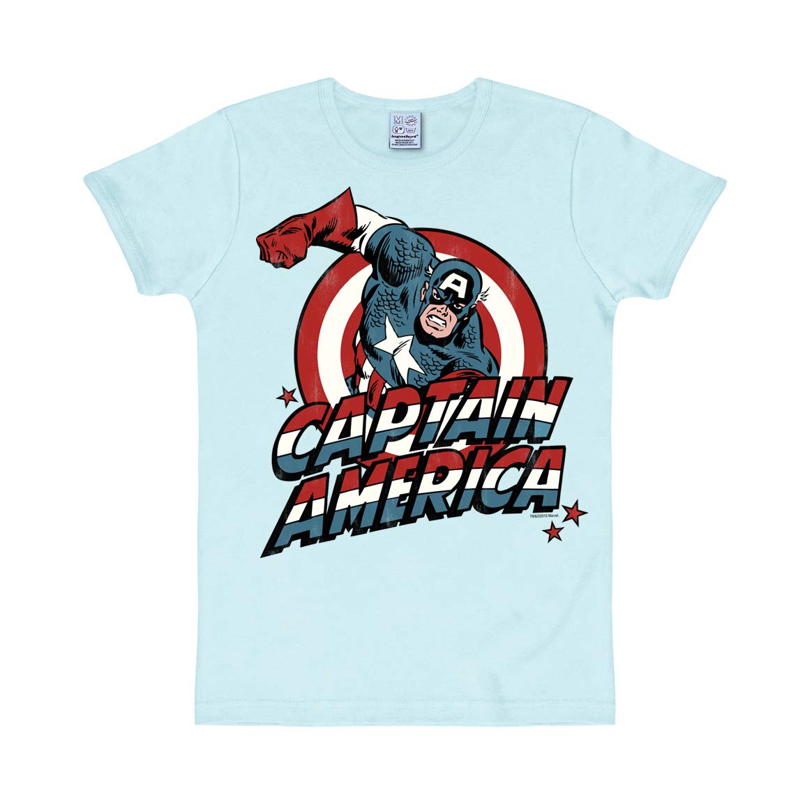 Logoshirt Camiseta Marvel - Captain America