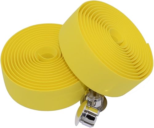 Miniatura 7 de KINGOU Cinta de manillar de bicicleta de carretera EVA Envolturas de barra de bicicleta - 2 unidades por juego