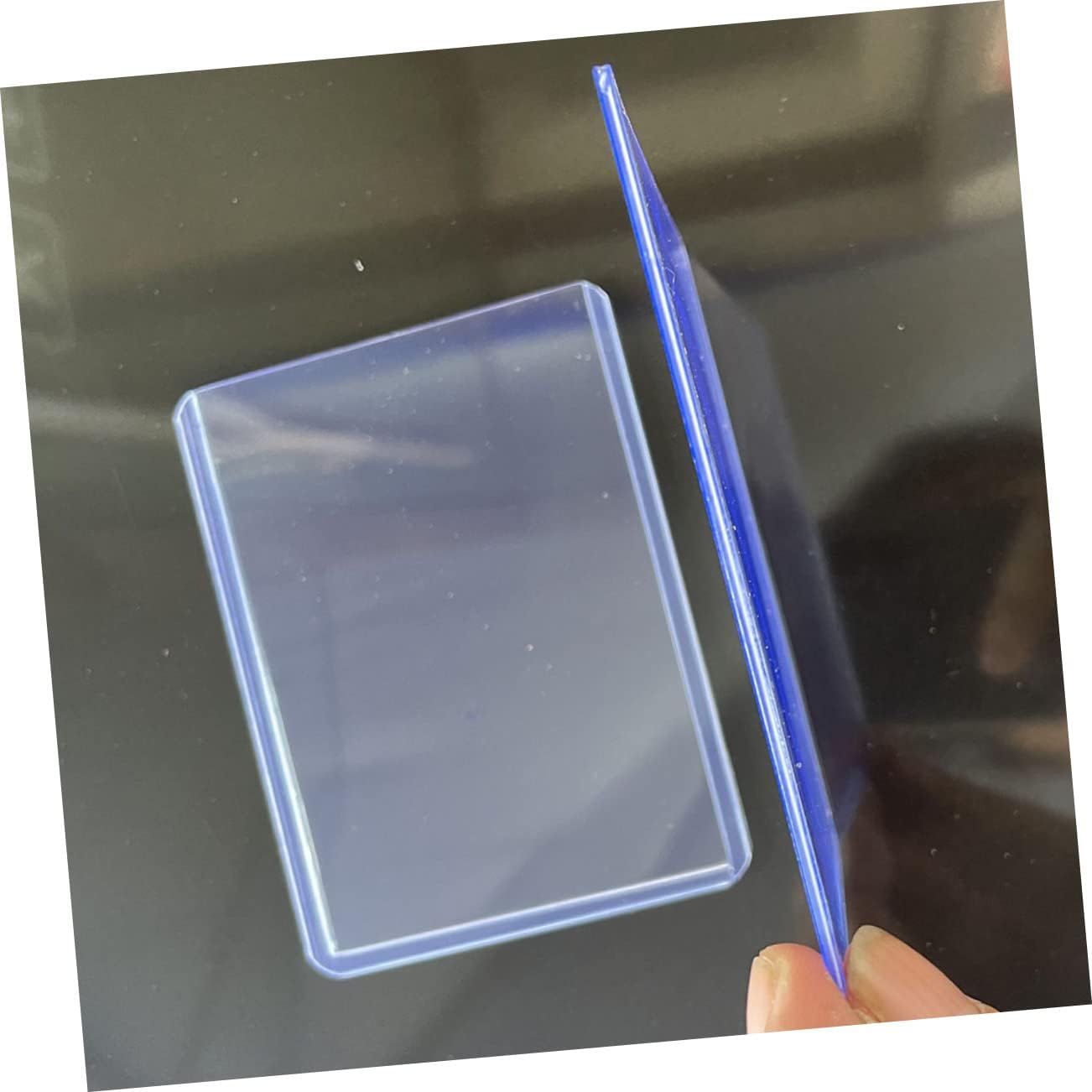 BESPORTBLE 100Pcs Transparent Card Sleeves for Trading Cards Covers Scratch Protection Easy for Organization and Storage