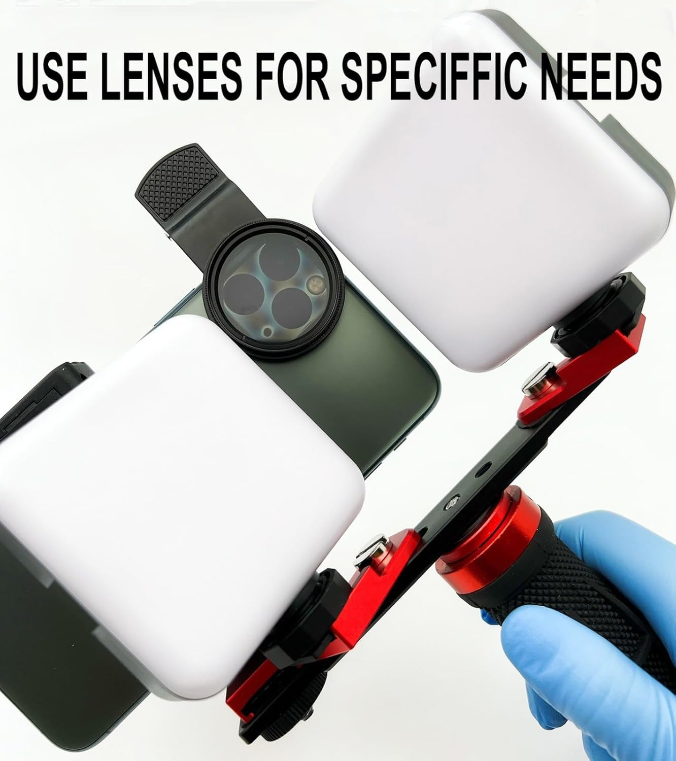 Équipement De Macrophotographie Intra-orale Lumière De Remplissage Buccal Complète Kit De Photographie De Lampe De Poche Dentaire pour La Prise De Photos Et De Vidéos