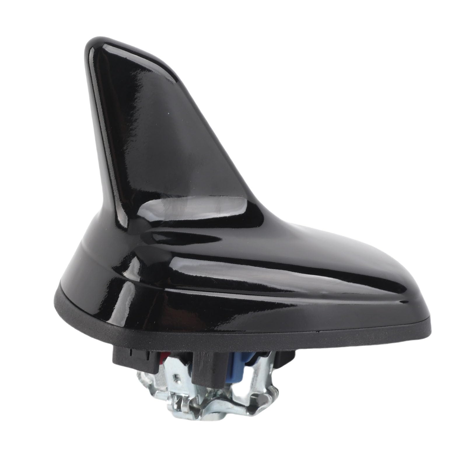 Antenne à ailettes 5Q0035507B Antenne de Voiture en métal ABS Noir Brillant pour réception améliorée du Signal GPS GSM Compatible avec Les véhicules à Plate-Forme Sportsvan