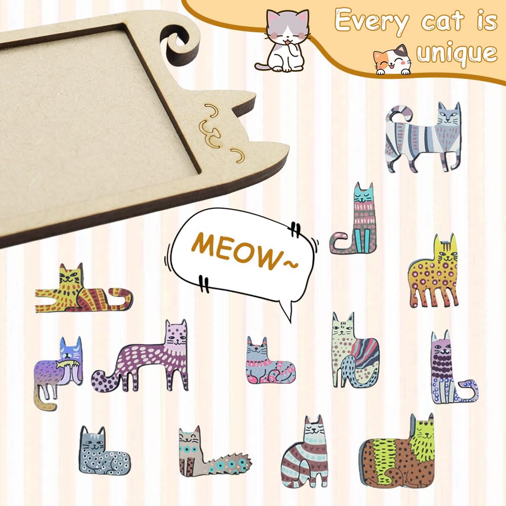 Cats Wooden Puzzle - Image 3