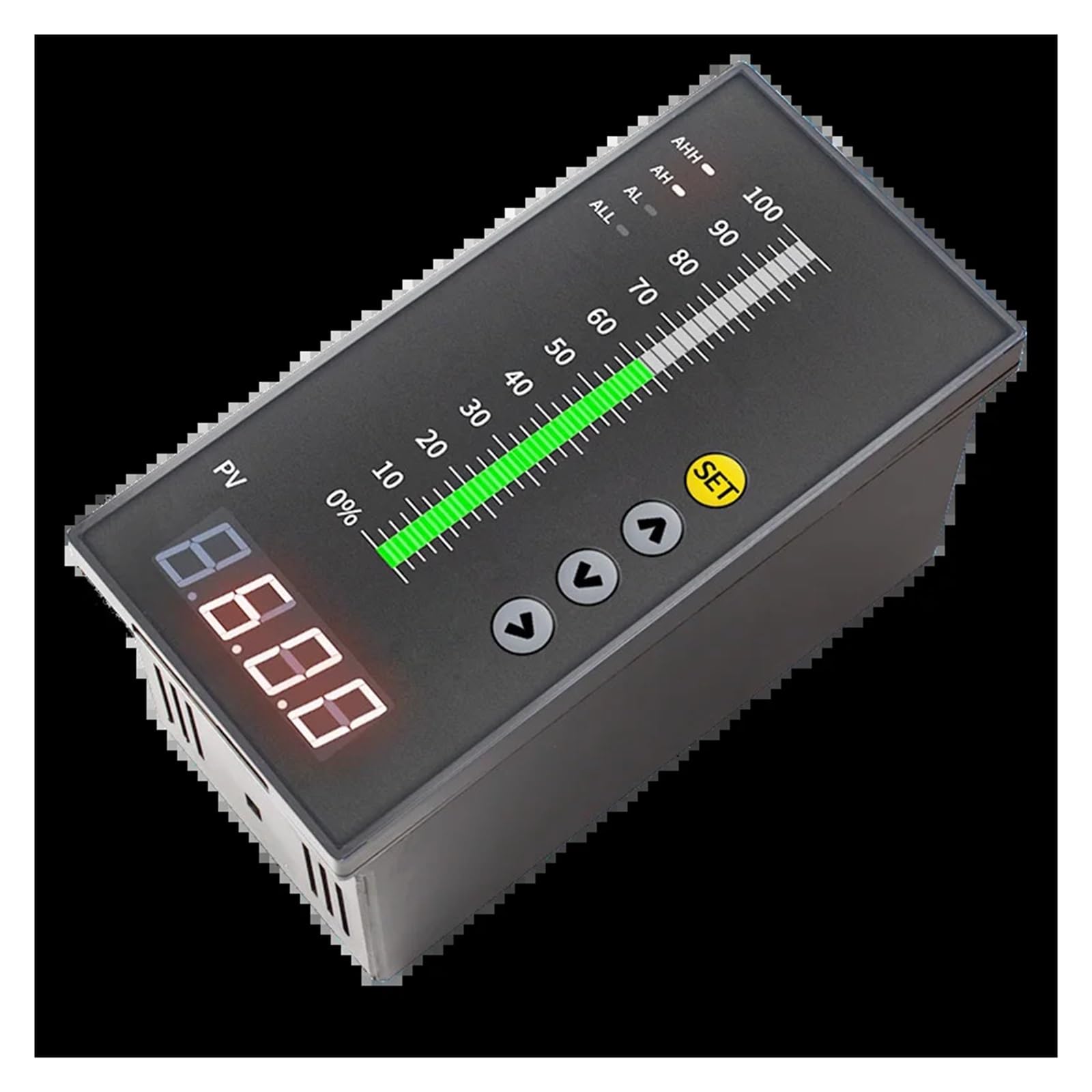 Controlador de temperatura digital AC220V indicador de presión de nivel de agua relé de 4-20mA salida RS485 LED(4-20mA with 4relays)