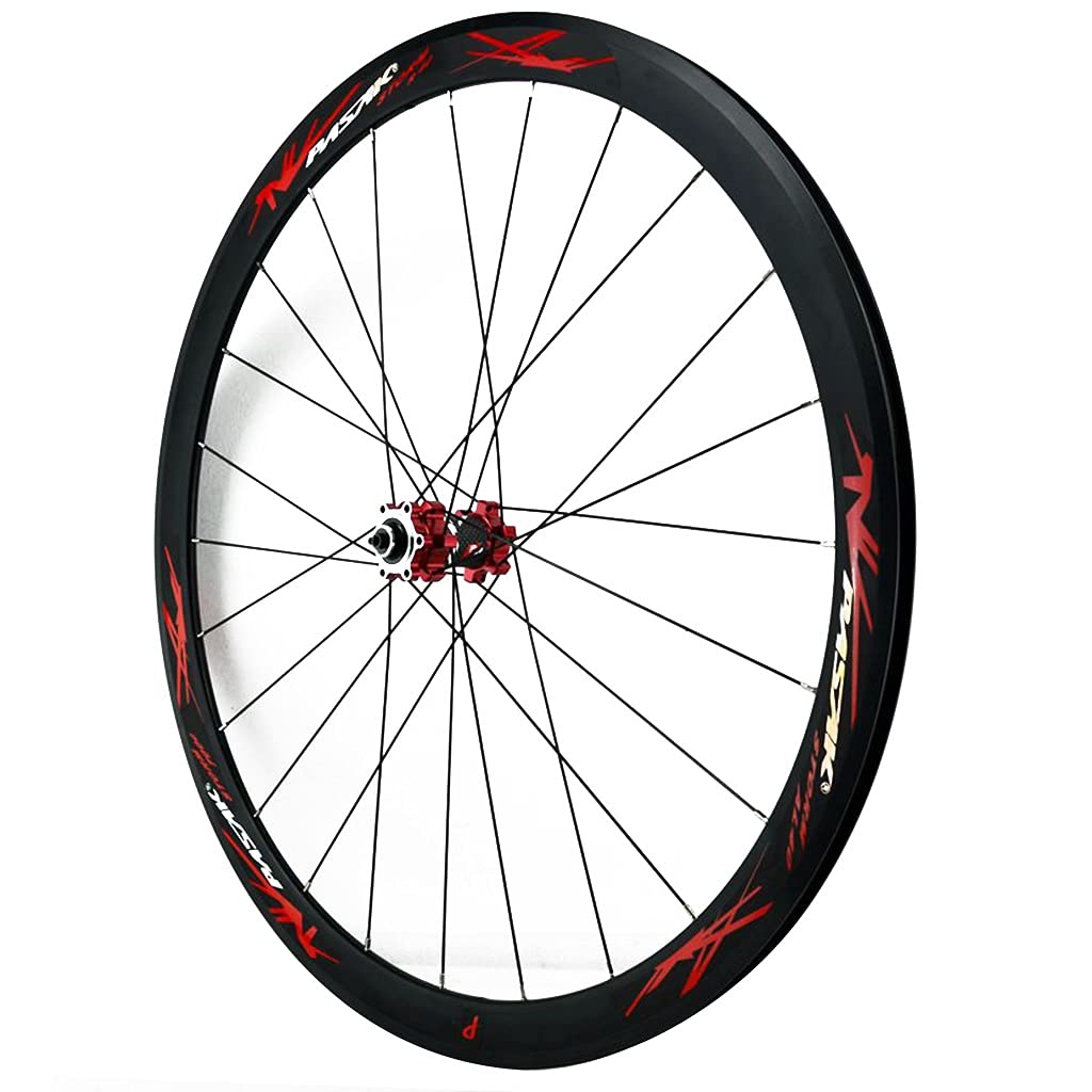 Fahrrad-Laufradsatz 700C Rennrad-Laufrad (vorne + hinten), 24-Loch-Rder,  Fahrrad-Rennrad-Laufradsatz, Nabenfelge, QR-Scheibenbremse, Freilauf (rot  700C) : Amazon.de: Sport & Freizeit