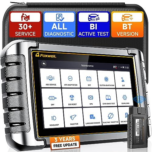 FOXWELL NT809BT BiDirectional Scan Tool Bluetooth Wireless, Automotive Scanner Diagnostic ...