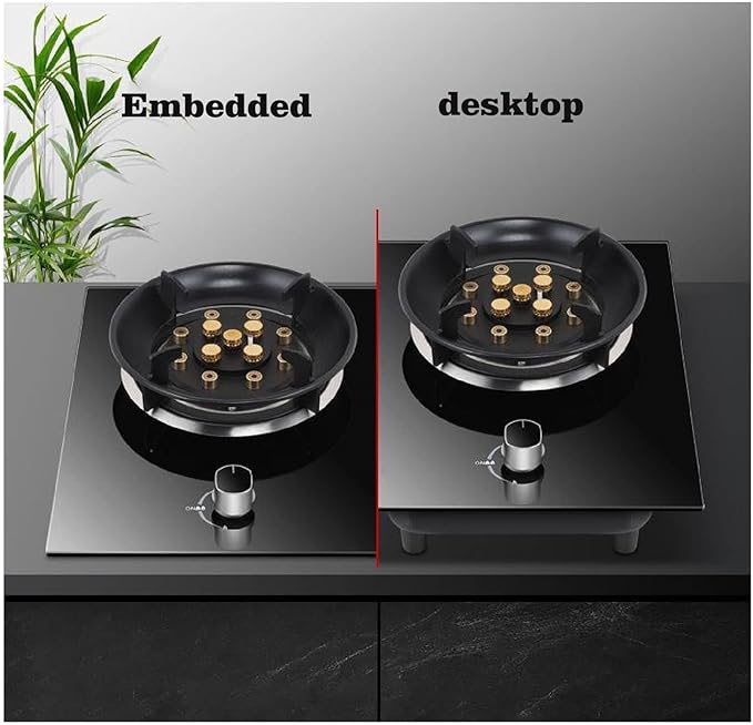 Estufa de Gas 1 Quemador 33 cm 9.2KW Empotrable Vidrio Templado miniatura 7