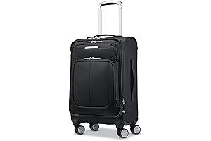 Samsonite Solyte DLX Softside Expandable Luggage with Spinner Wheels - Lightweight Carry-On Luggage