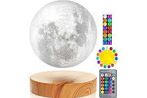 VGAzer Floating Moon Night Light, Enchanted Decor for Magical Ambiance