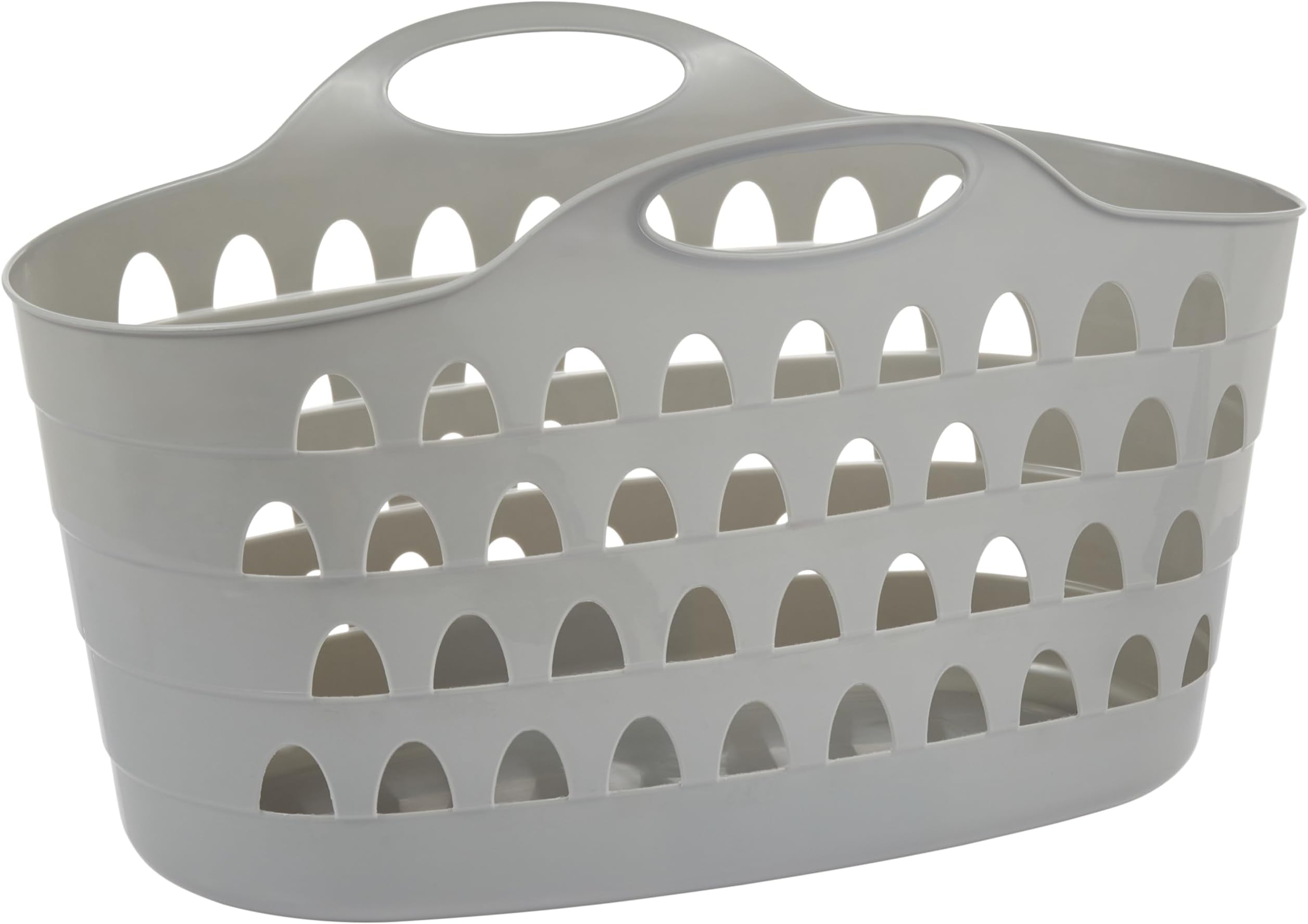 Strata Flexi Basket, Cool Grey Color, Made In UK