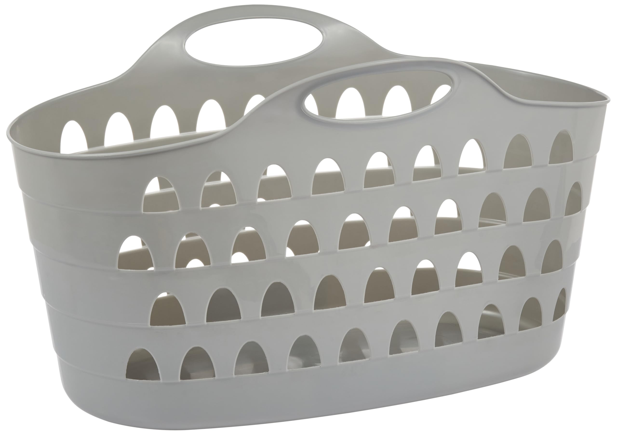 Strata Flexi Basket, Cool Grey Color, Made In UK