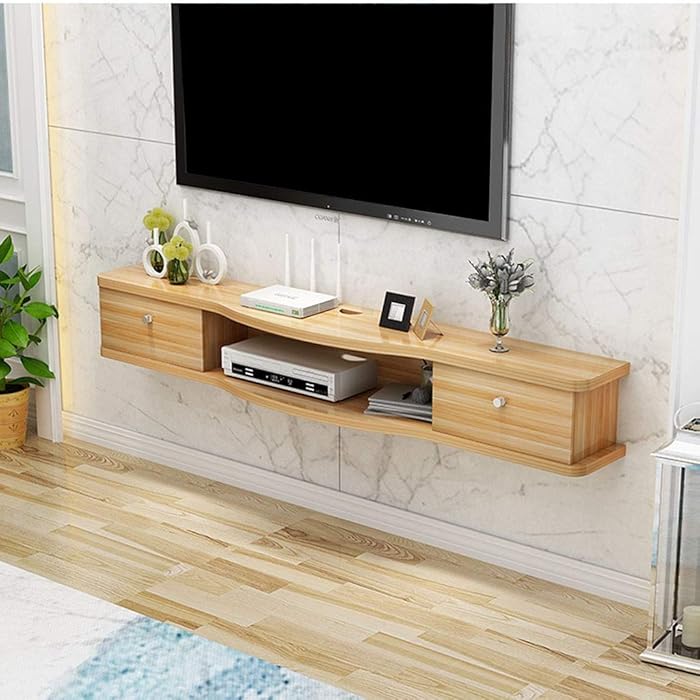 Buy Floating shelf Floating TV Shelf Wall Mounted TV Console Set Top