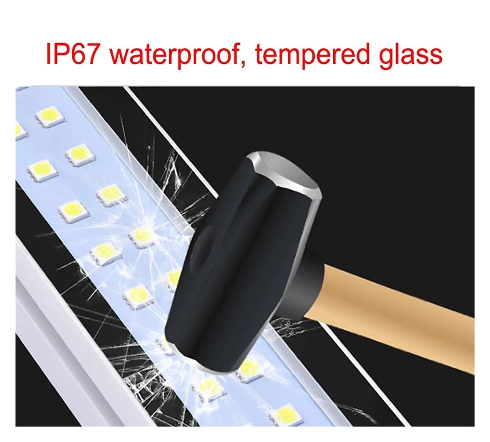 Lampa LED Do Tokarki CNC 22-53CM AC/DC Stop Aluminium