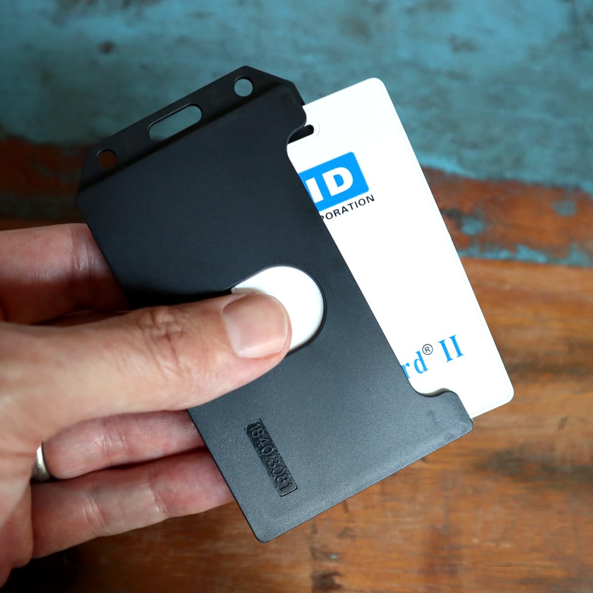 Amazon.com : Heavy Duty 2-Sided Rigid Multi Card Holder - Hard