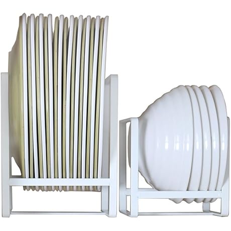 RV Dish Storage: Upright Dish Organizer for Kitchen, Camper, and Cabinet