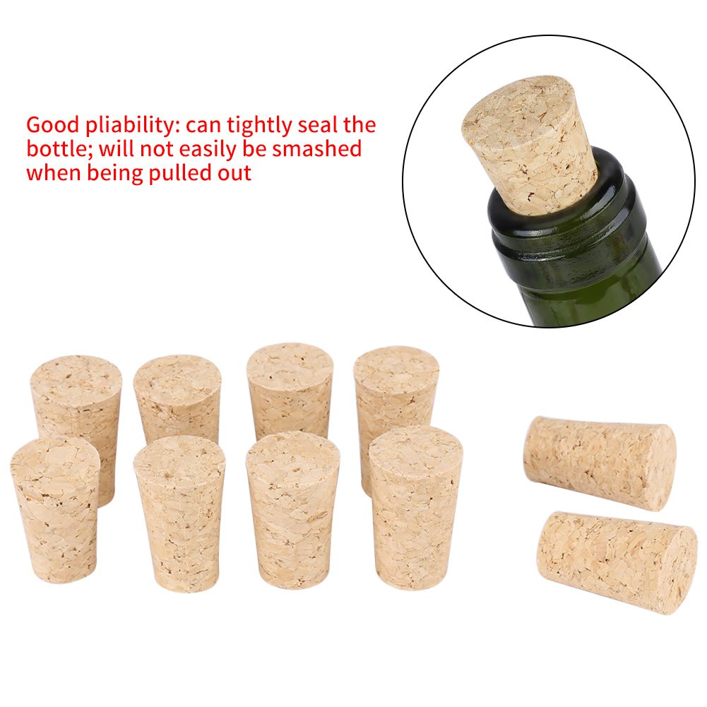 Amazon｜アシックス 10個セット コルク栓 木製 ワインストッパー