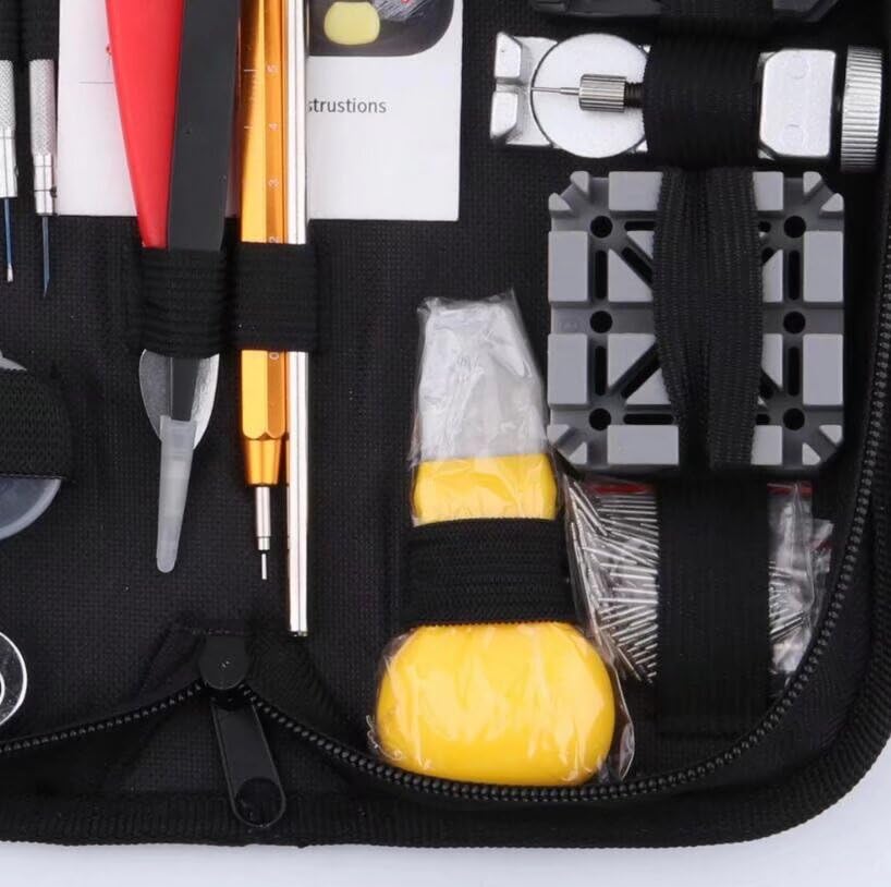Kit d'outils de réparation de montre 151 pièces/ensemble de barrettes à ressort pour régler le boîtier du boîtier