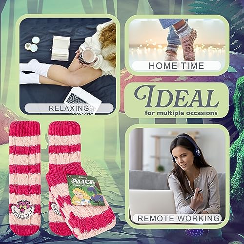 Calcetines Disney originales para regalo mujer calcetines térmicos andar por casa de invierno 5