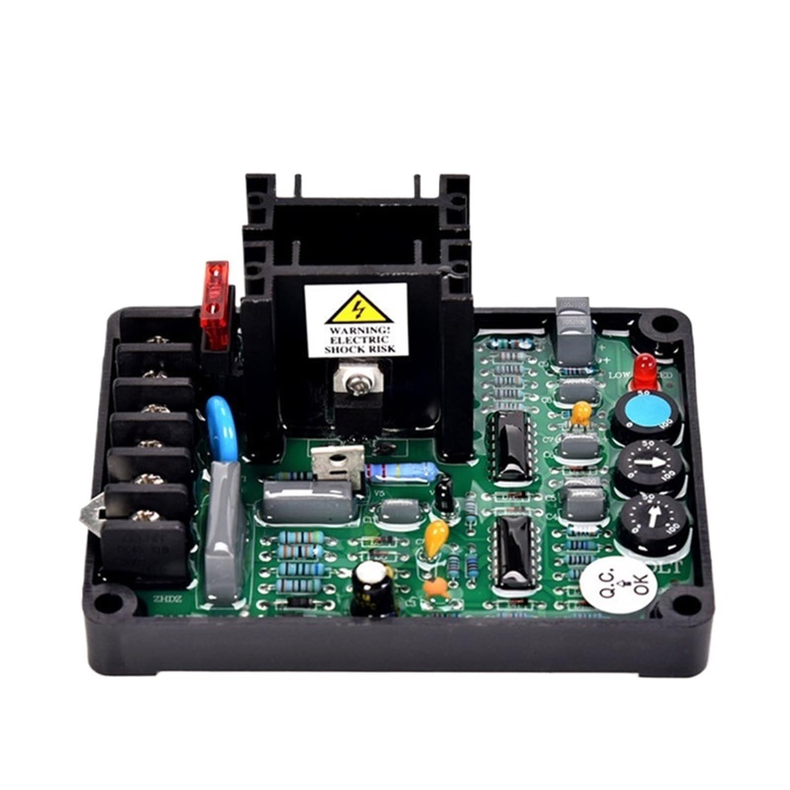 CSKWLLNBC 1pcs GAVR-12A Universal AVR Automatic Voltage Regulator Diesel Generator Engine Spare Parts(GAVR-12A)
