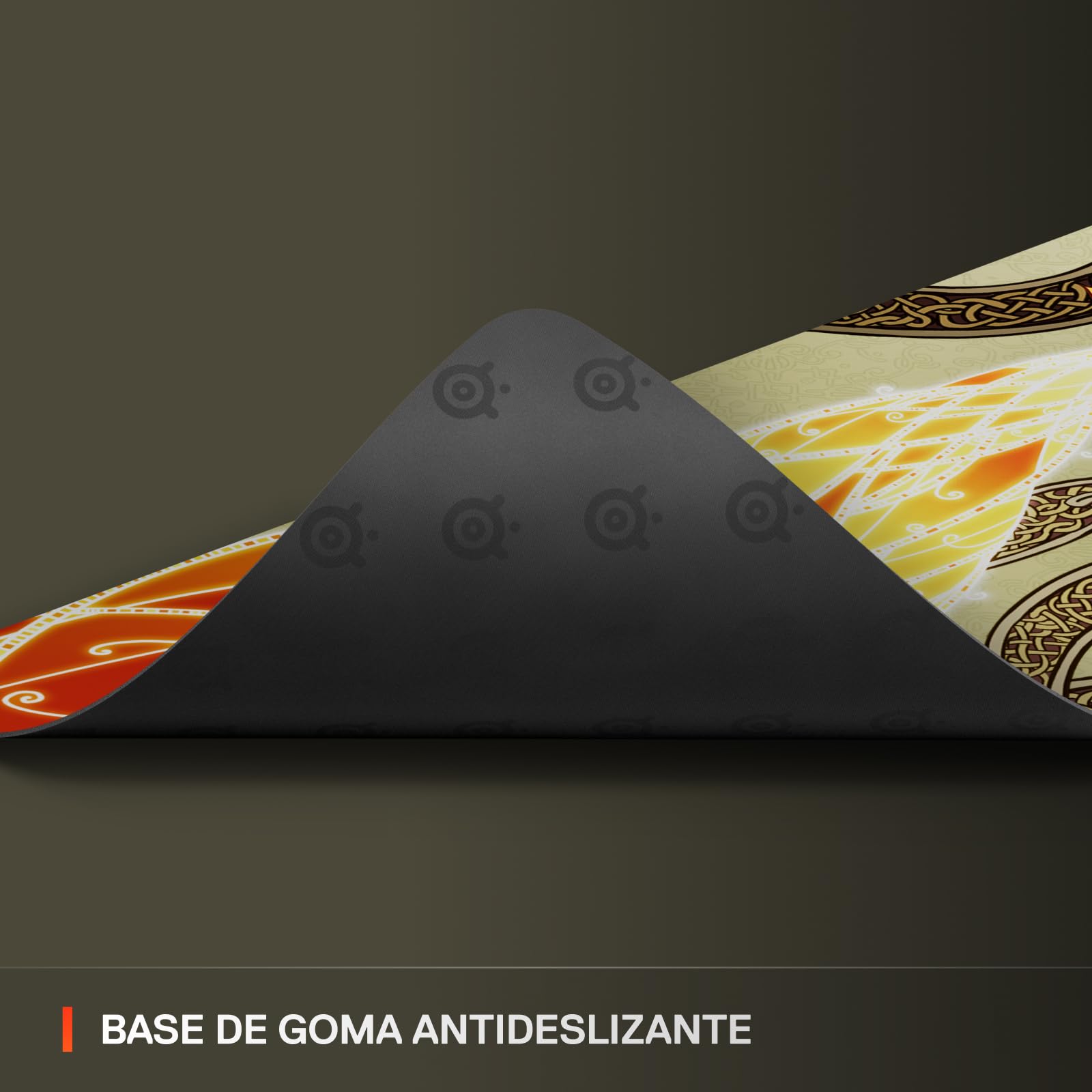 SteelSeries Alfombrilla Gaming QcK - CS2 Dragon Lore - Tela XXL - Cubre escritorios - Gran rastreo y Estabilidad - Optimizada para sensores de Gaming - para los géneros FPS, acción y RPG