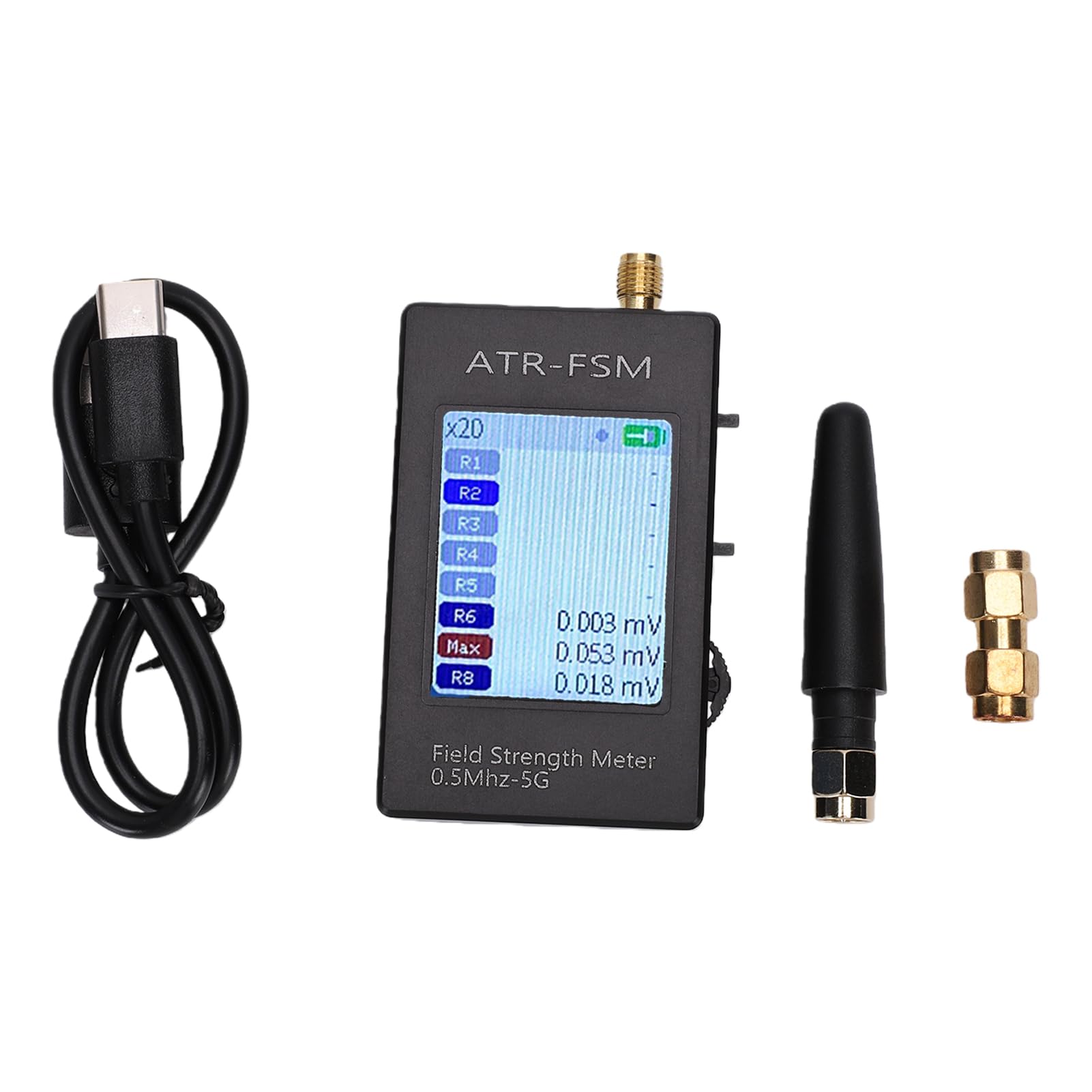 Annadue Digitaler Feldstärkemesser 0,5MHz Bis 5GHz RF-Tester