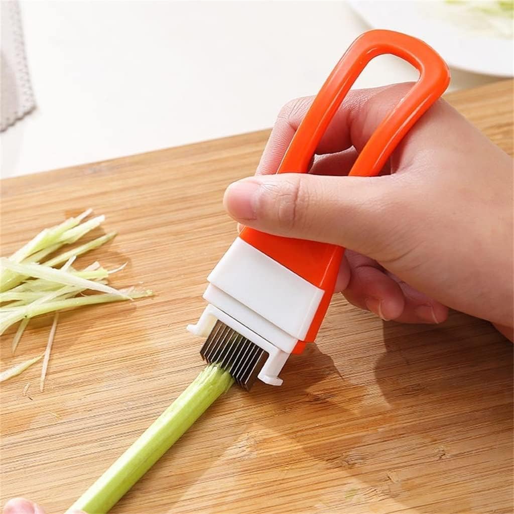 Onion Tools Kitchen Cut Vegetables Wire Handle Type Shallot Slicer Magic Shredded Color