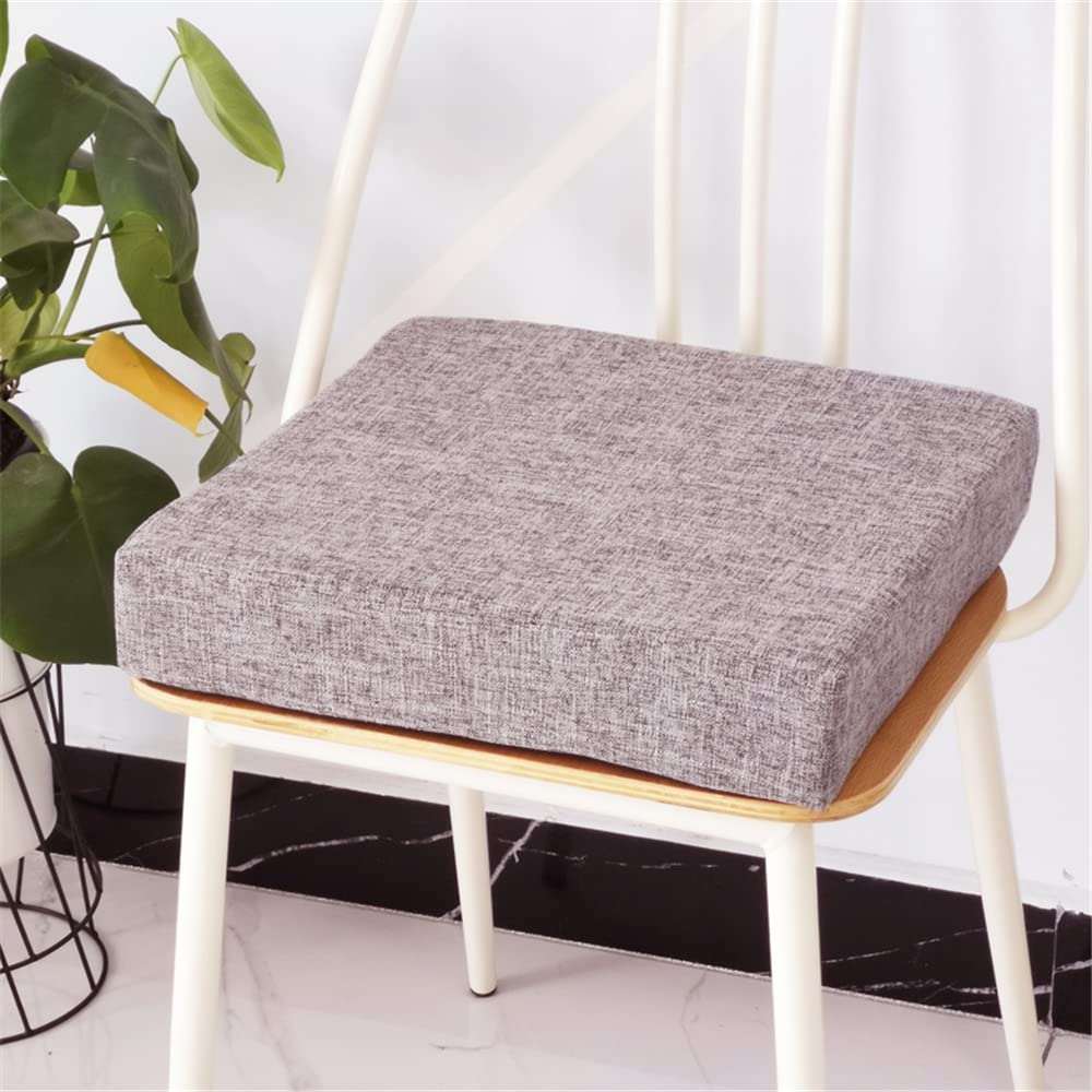 Genérico cojín del Asiento Cojín de Espuma viscoelástica para sillón, cojín Elevador Antideslizante, cómodo cojín para Asiento de Silla para Interiores, Exteriores, Coche, Oficina, sofá (50 x 50 x 5