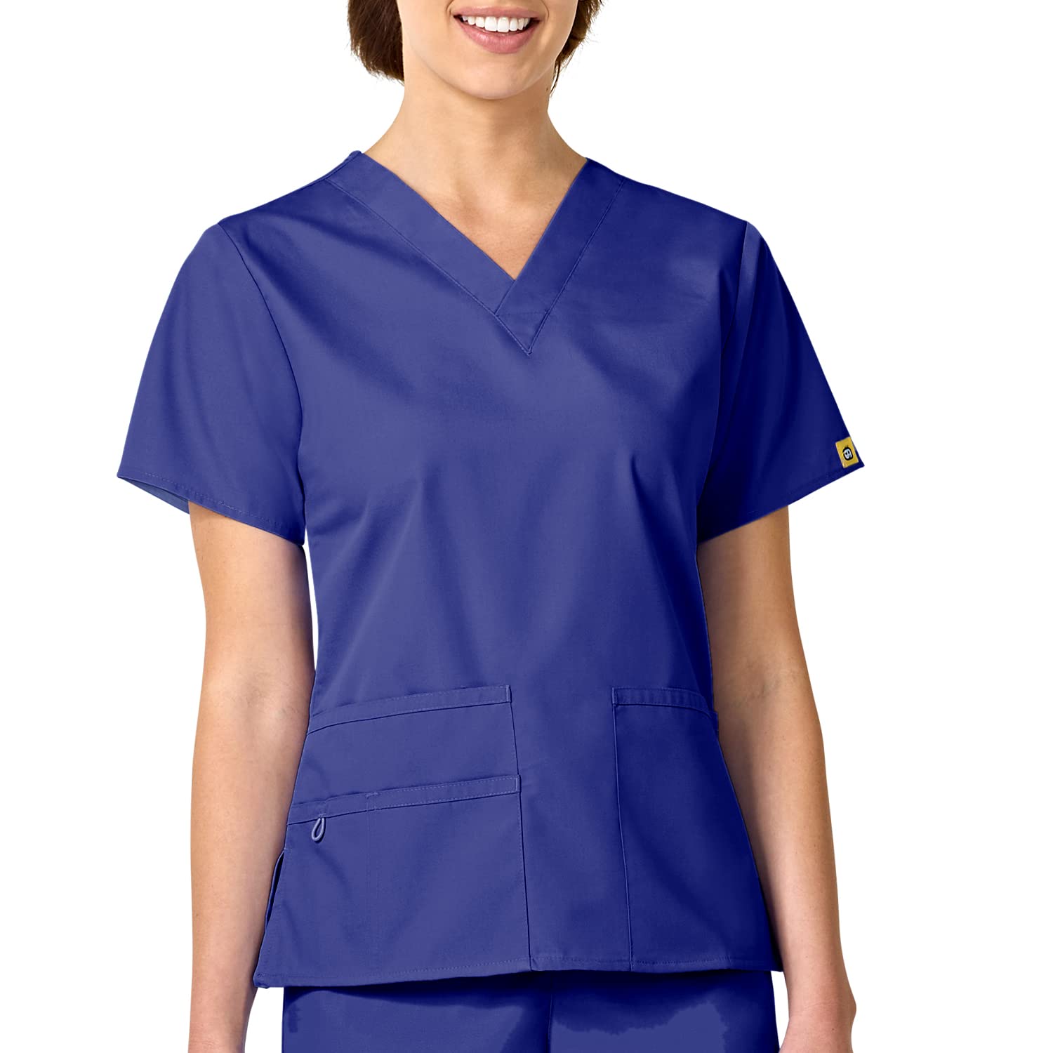 WonderWink womens Scrubs Bravo 5 Pocket V-Neck Top Scrubs Bravo 5 Pocket V-neck Top (pack of 1)
