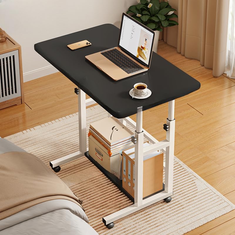 Amazon | 昇降テーブル パソコンデスク ベッドサイドテーブル 大