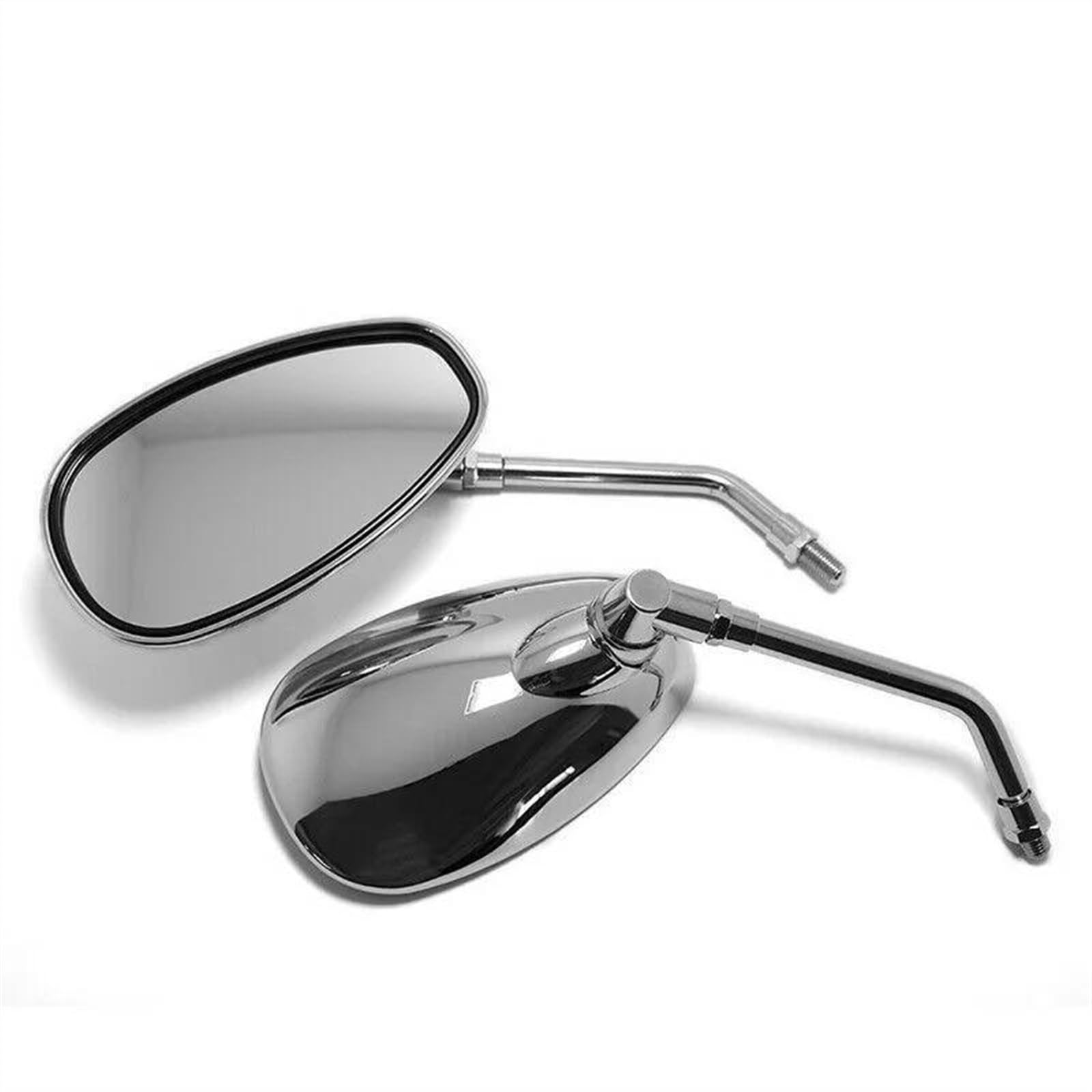 Pour SHADOW 1100 750 Pour VTX 1300 1800 Pour VTX1300 Pour VTX1800 R/S/T/C Rétroviseur Scooter E-bike Rétroviseurs 10mm 2 Pièces/paire Rétroviseurs Moto