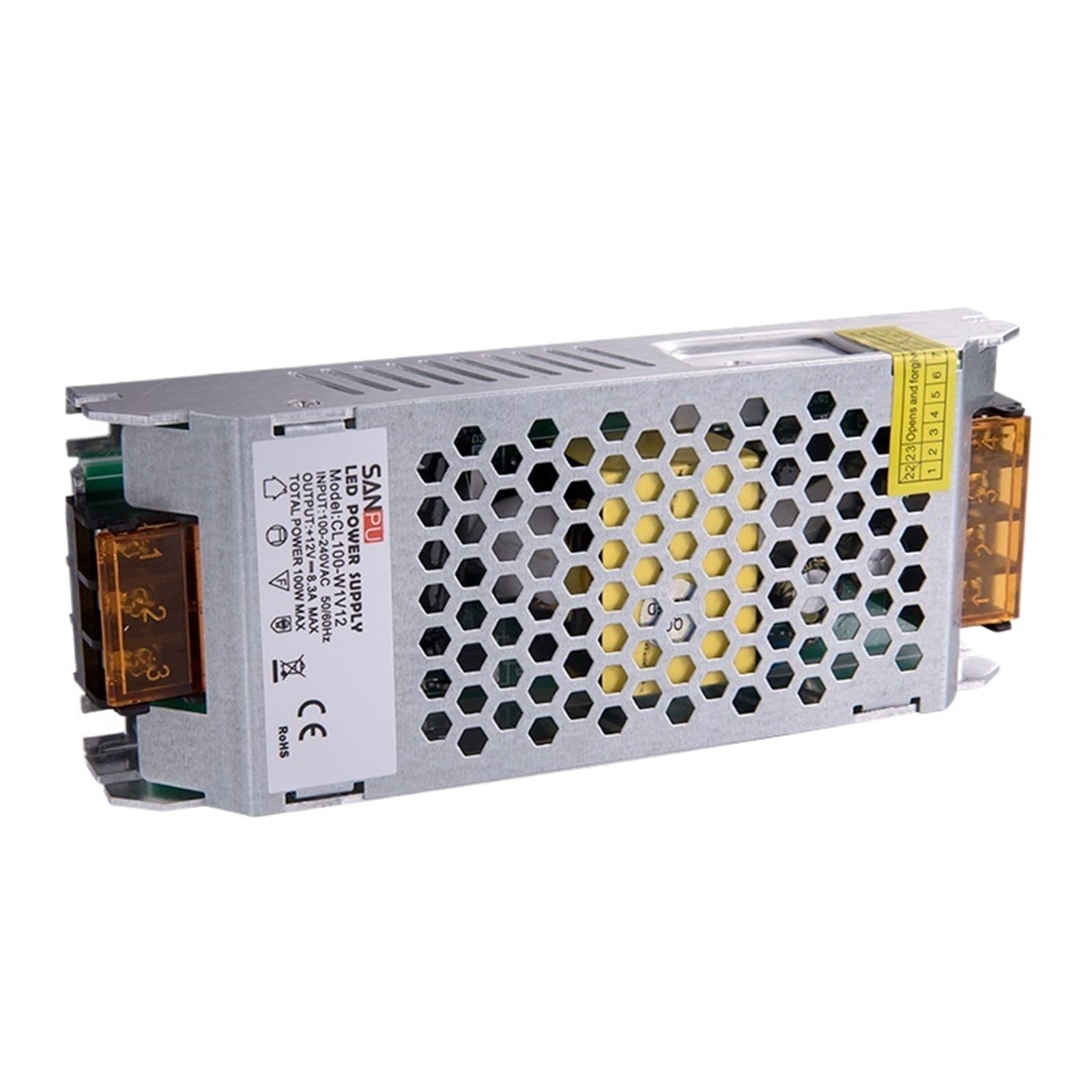 Transformateur éclairage CA vers CC 100W convertisseur LED sans scintillement