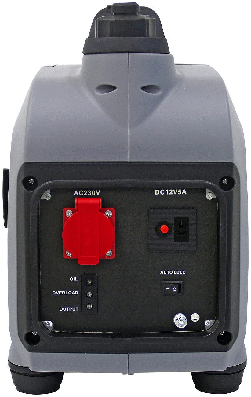 revolt Generatore inverter a benzina portatile 1000 W 230 V 12 V ZX-8102-675